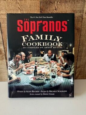 Soprano Family Cookbook - Black Cover